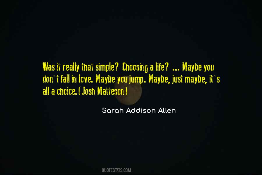 Josh's Quotes #33659