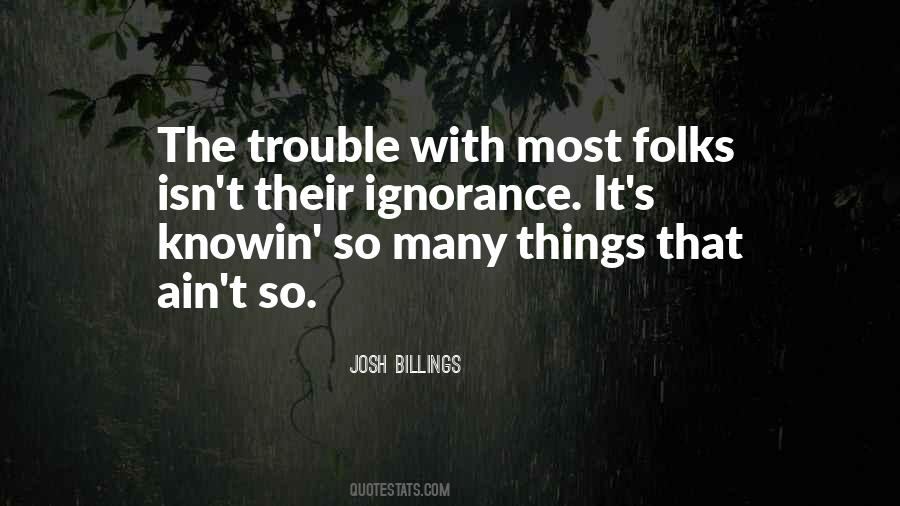 Josh's Quotes #51762