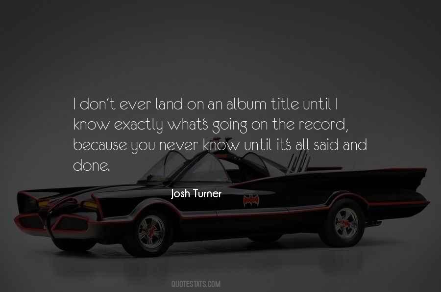 Josh's Quotes #70218