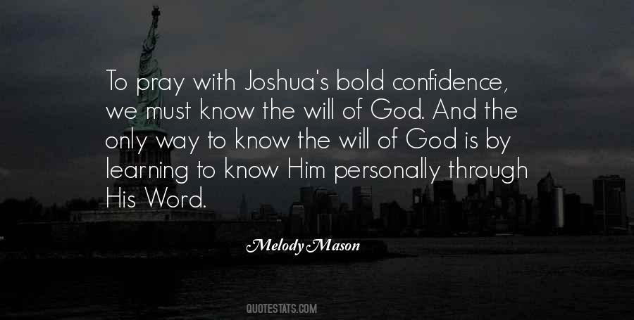 Joshua's Quotes #836240