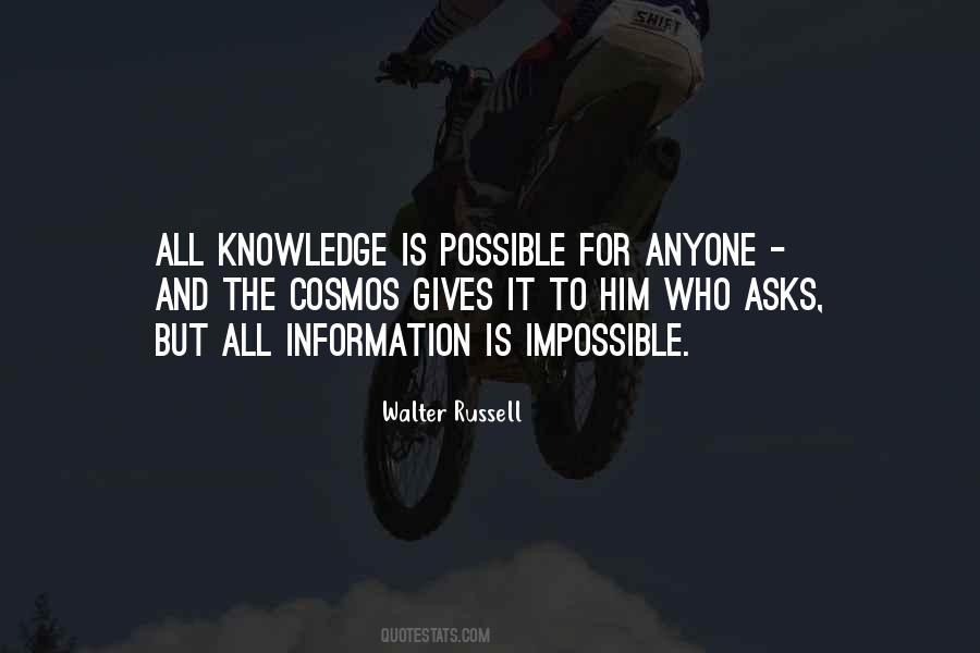 Quotes About Possible And Impossible #210993