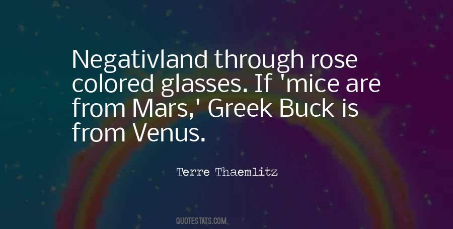 Quotes About Rose Colored Glasses #124545