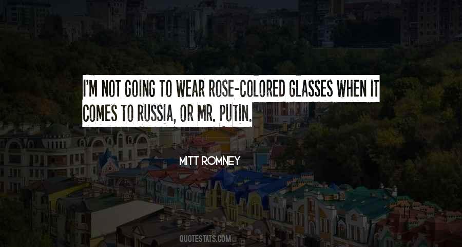 Quotes About Rose Colored Glasses #1842671