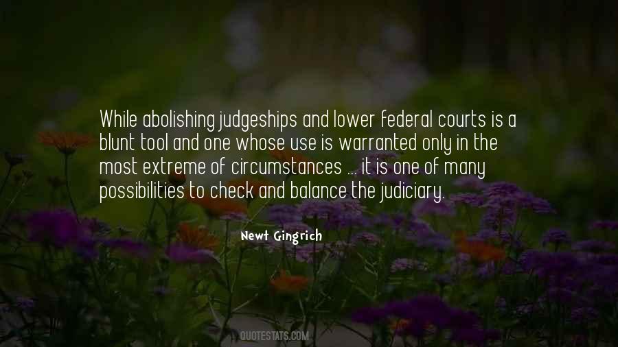 Judgeships Quotes #1753358