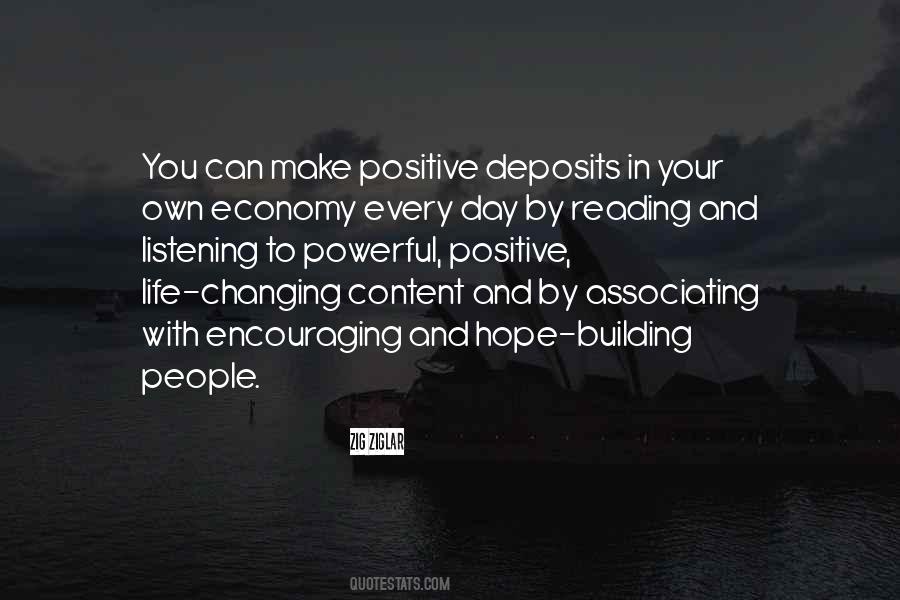 Quotes About Deposits #1173434