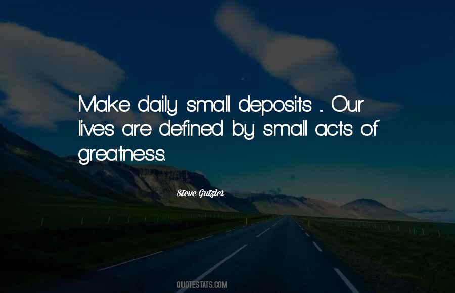 Quotes About Deposits #1832782