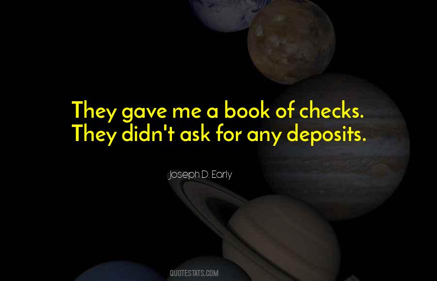 Quotes About Deposits #487909