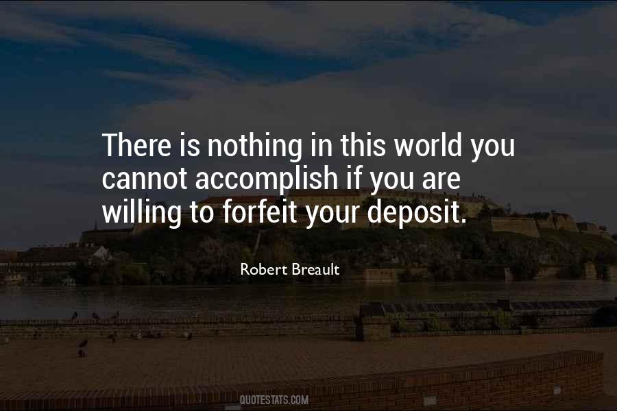 Quotes About Deposits #780474