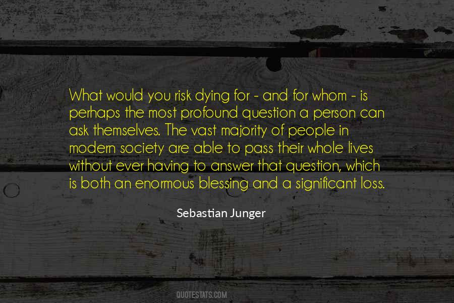 Junger Quotes #678253