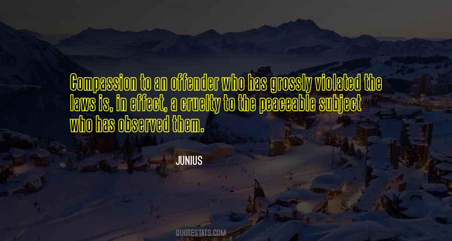 Junius Quotes #1761291