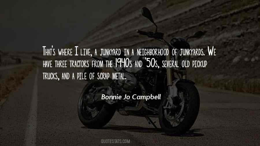 Junkyards Quotes #134885