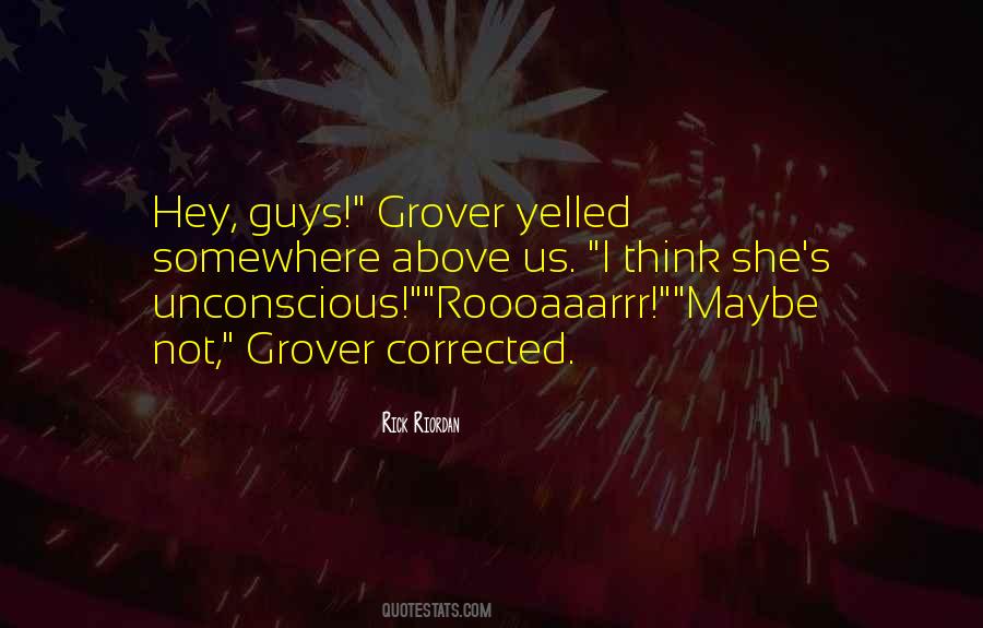 Quotes About Grover #1168502