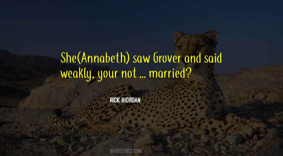 Quotes About Grover #405392