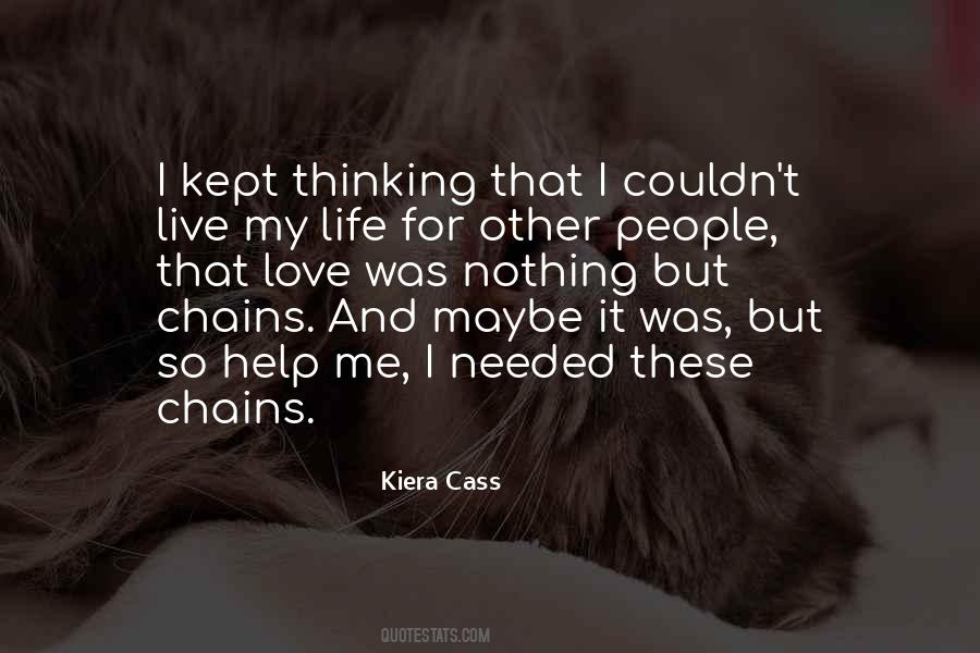 Quotes About Chains And Love #1607317