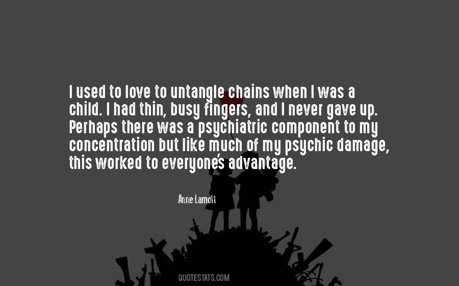 Quotes About Chains And Love #1801849