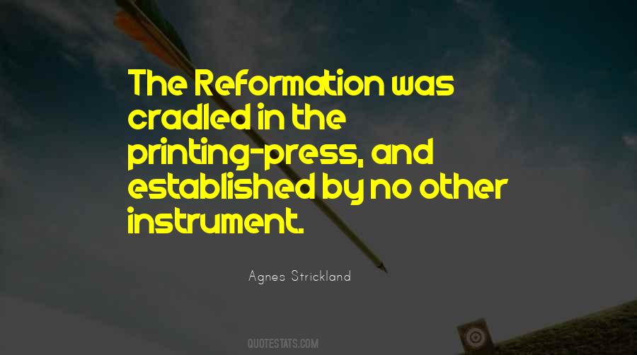 Quotes About Reformation #1083325
