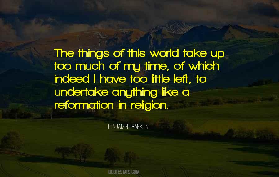 Quotes About Reformation #1161707