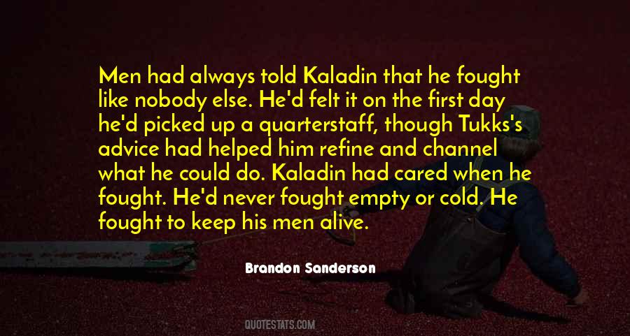 Kaladin's Quotes #1764836