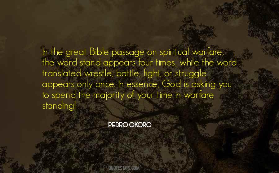 Quotes About Spiritual Warfare #1400705