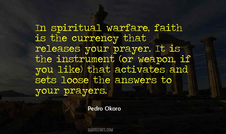 Quotes About Spiritual Warfare #1851019
