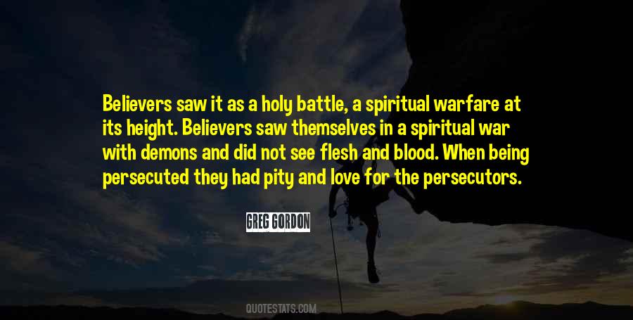 Quotes About Spiritual Warfare #275835