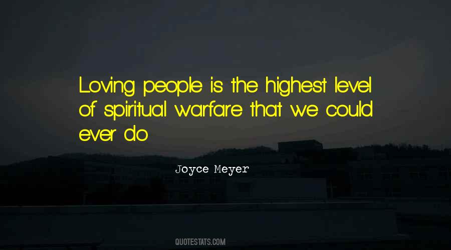 Quotes About Spiritual Warfare #356359