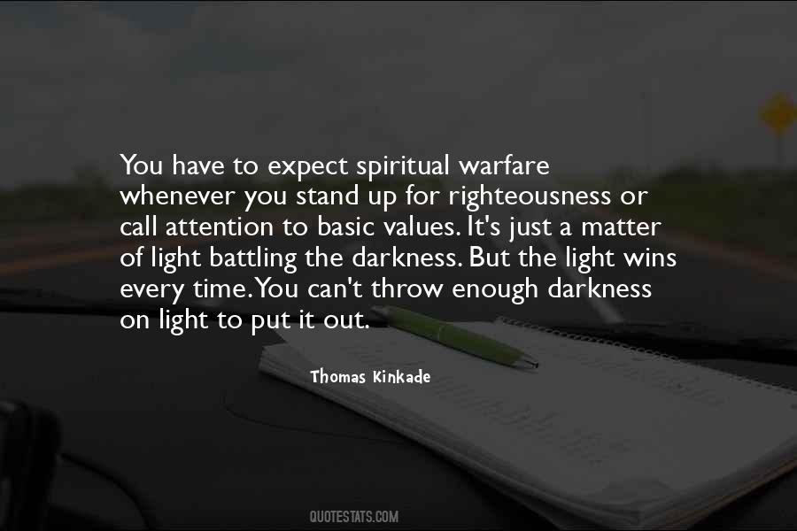 Quotes About Spiritual Warfare #385052