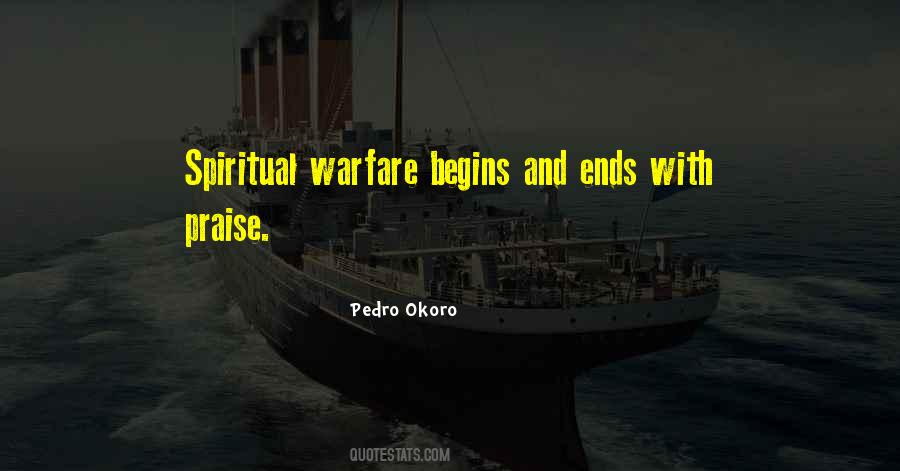 Quotes About Spiritual Warfare #593615