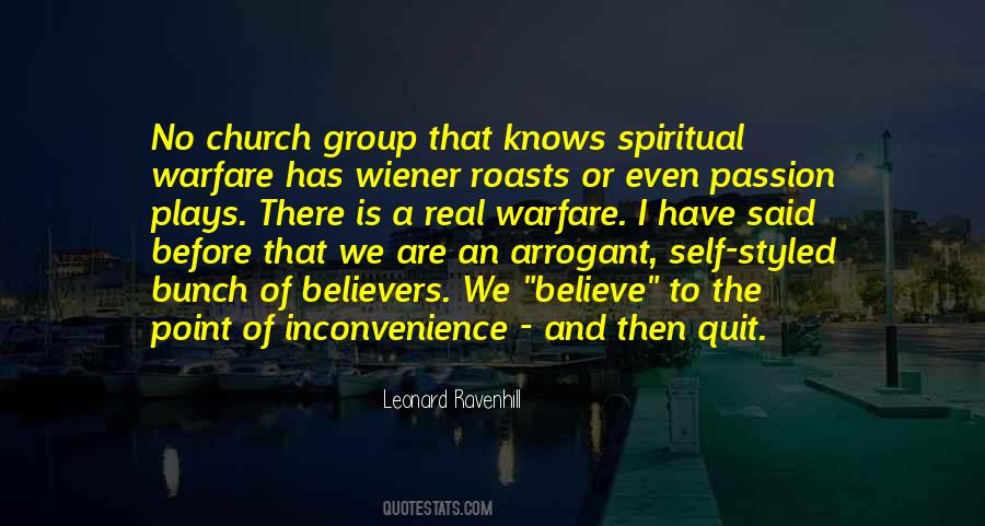 Quotes About Spiritual Warfare #770127