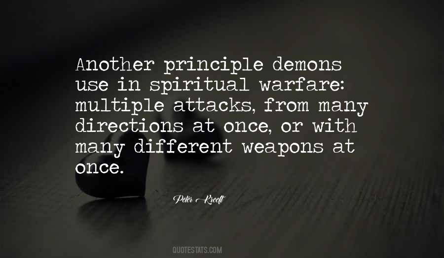 Quotes About Spiritual Warfare #923166