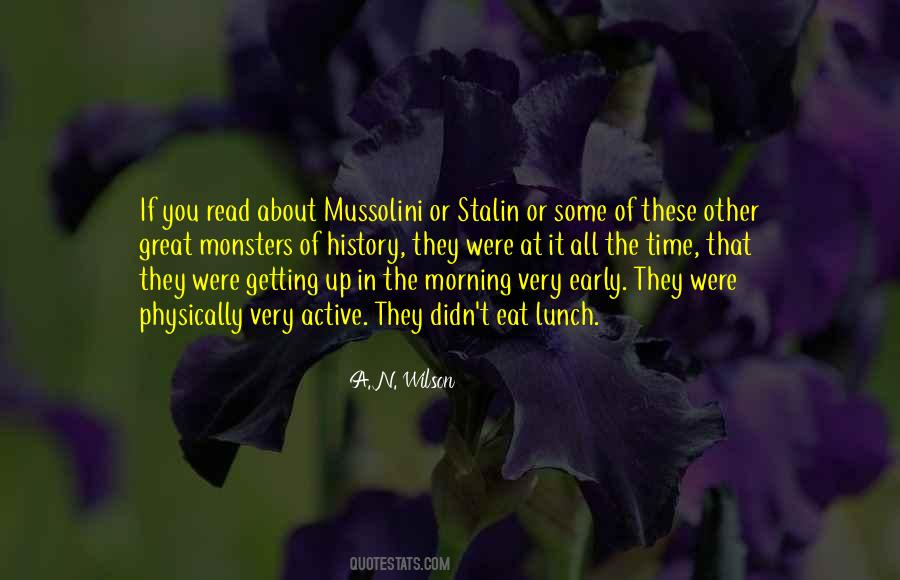 Quotes About Getting Up Early #225589