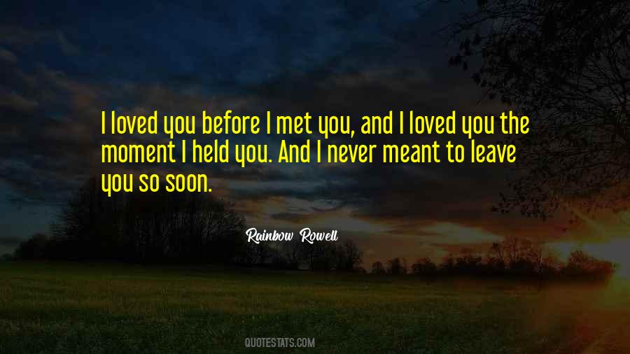 Quotes About I Never Loved You #489217