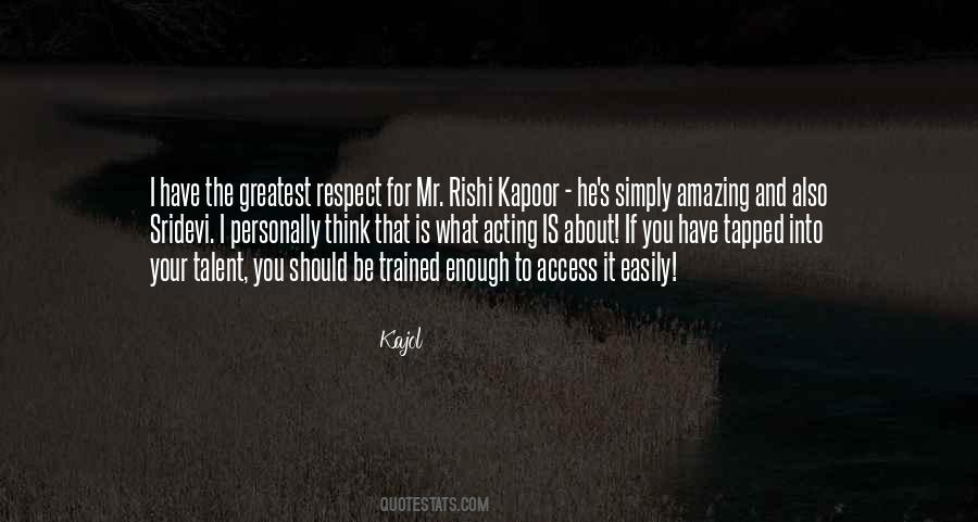 Kapoor's Quotes #1284969