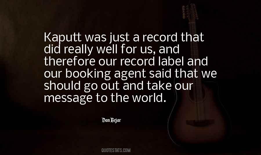 Kaputt Quotes #1181348