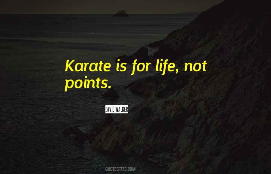 Karate's Quotes #235824