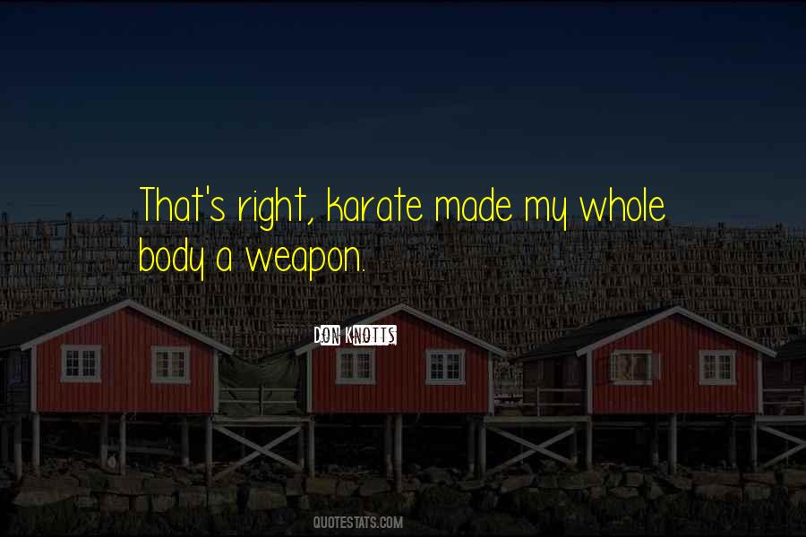 Karate's Quotes #274722
