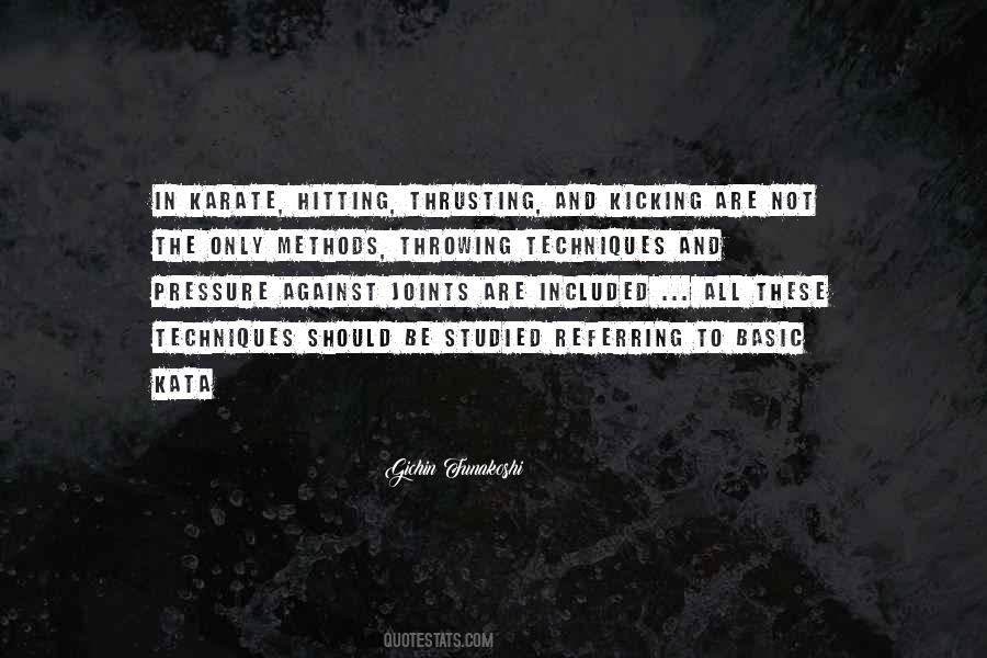 Karate's Quotes #36883