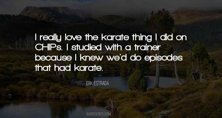 Karate's Quotes #608505