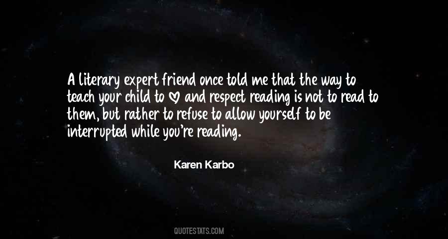 Karbo Quotes #261334
