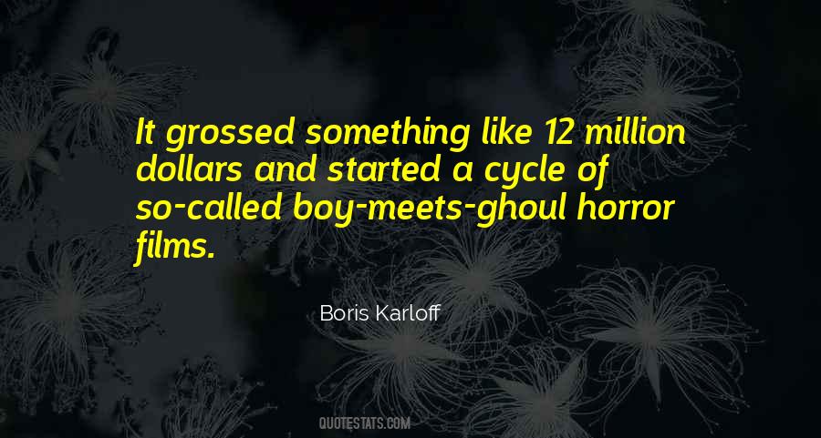 Karloff's Quotes #672504