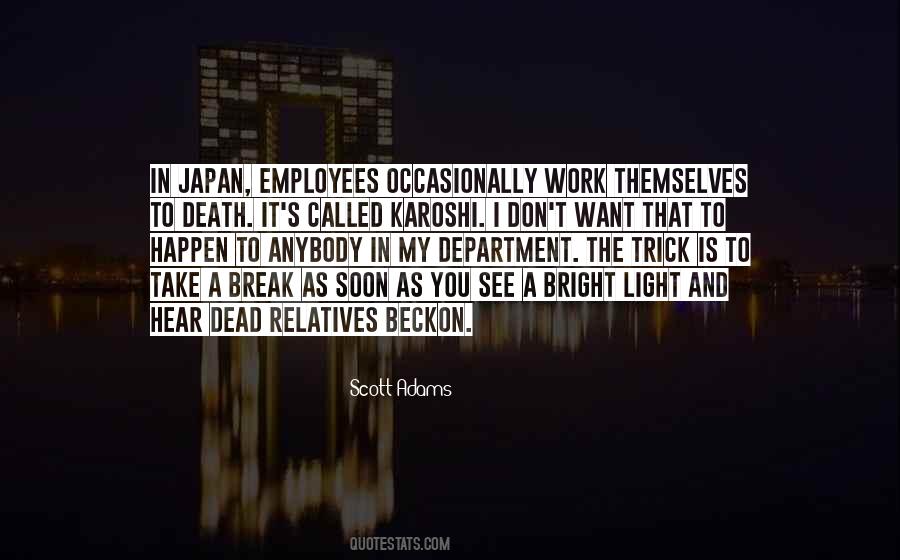 Karoshi Quotes #555331
