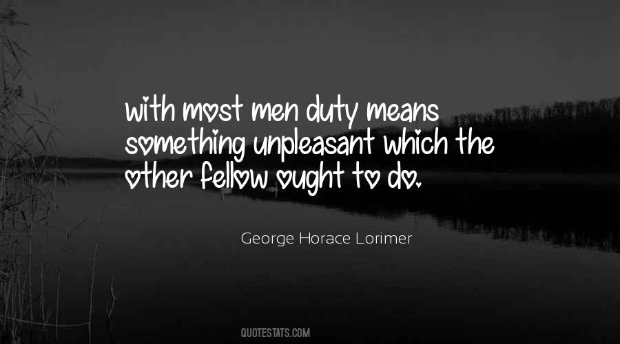 Quotes About Duty #1837566