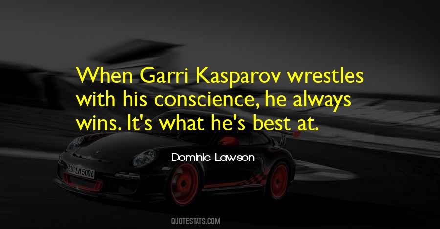 Kasparov's Quotes #166117