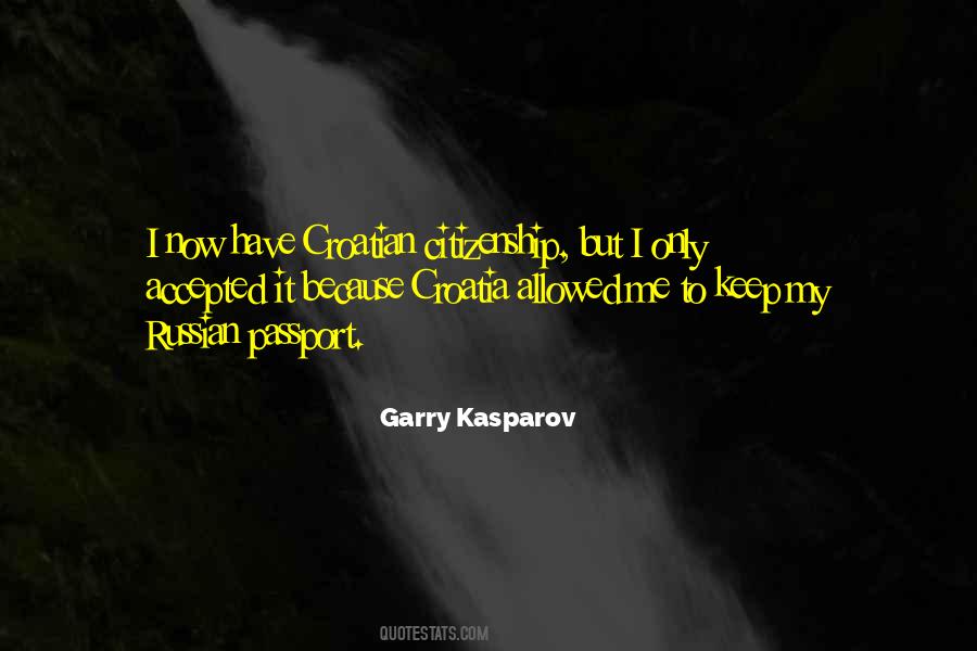 Kasparov's Quotes #308177
