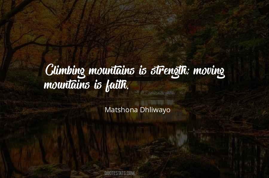 Quotes About Moving Mountains #736155