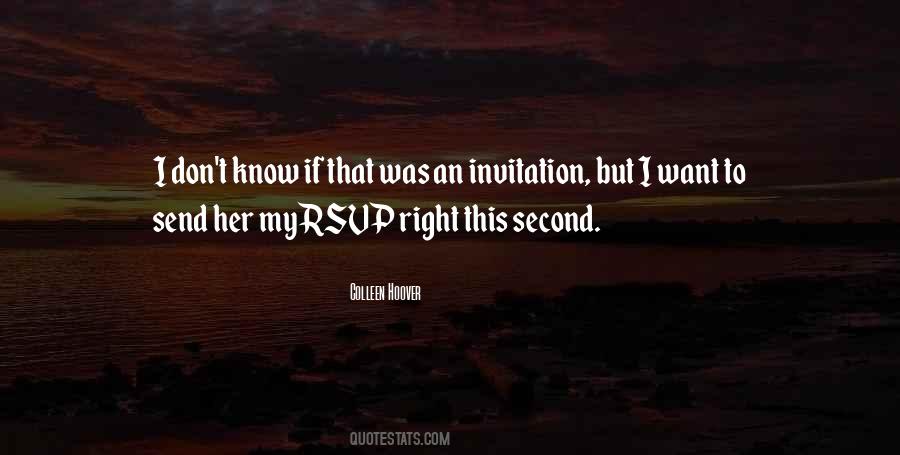 Quotes About Rsvp #1016221