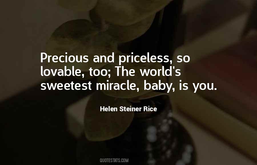 Quotes About Precious Baby #628195