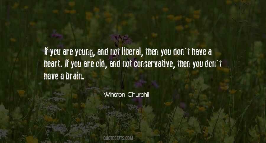 Quotes About Liberal Vs Conservative #182605