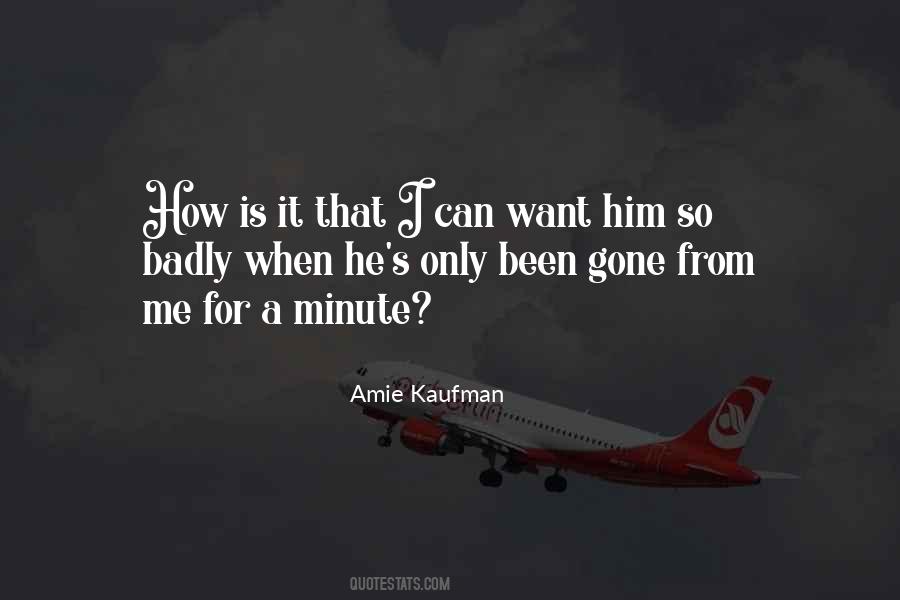 Kaufman's Quotes #175267