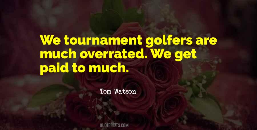 Quotes About Golfers #1298311